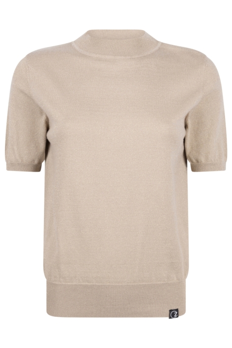 Zoso camel dames t-shirt | Vooraanzicht