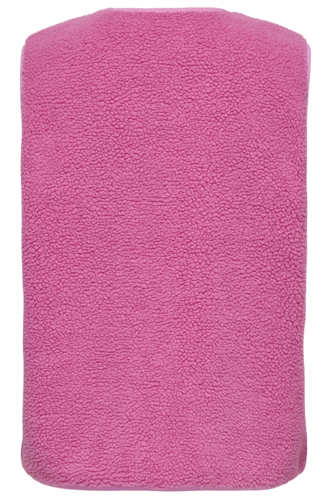 Only roze dames gilet | Achteraanzicht