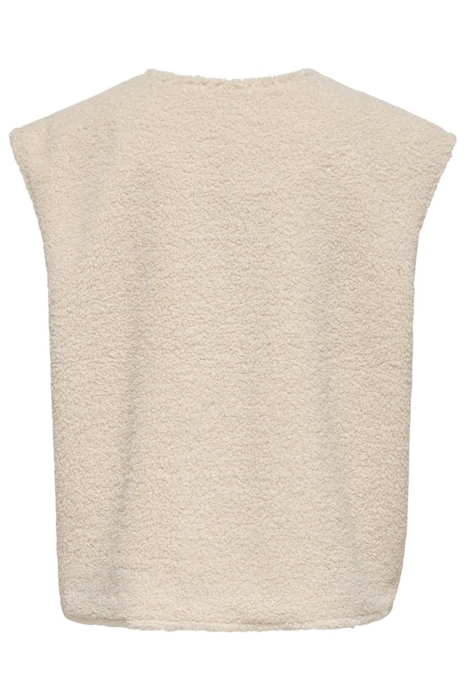 Only beige dames gilet | 