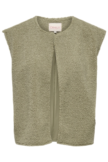 Only ONLVITA TEDDY VEST PNT CS 15365785 Silver Sage