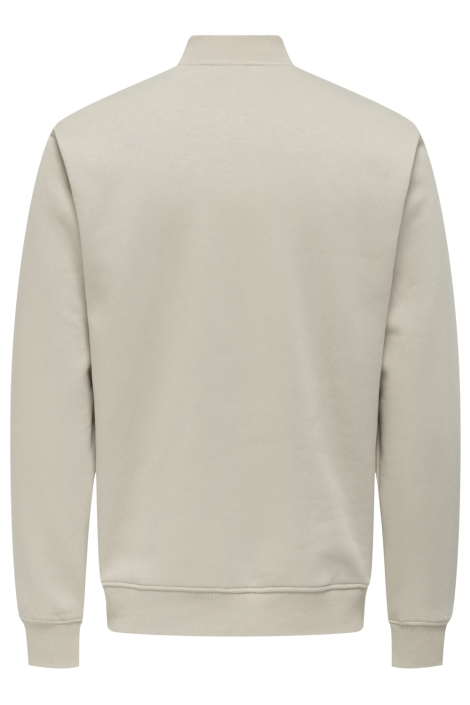 Only & Sons beige heren vest | Achteraanzicht