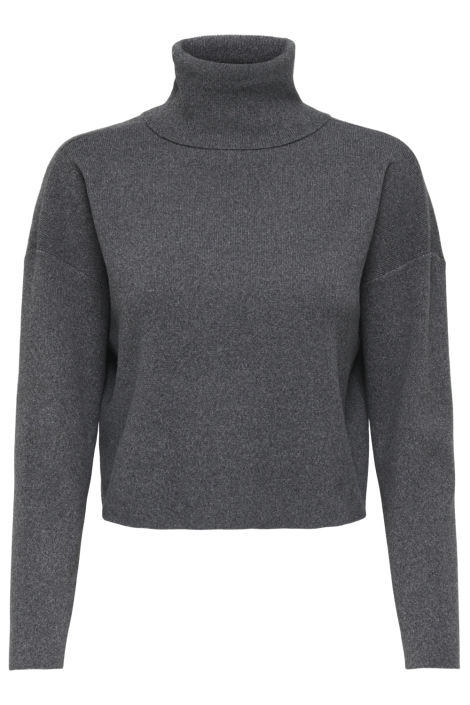 Only grijze dames trui | Vooraanzicht