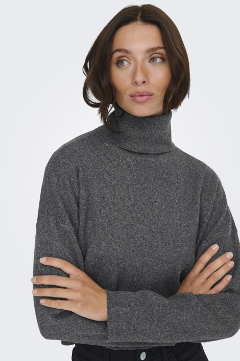 Only grijze dames trui | Close up