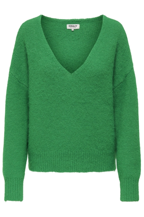 Only groene dames trui | Vooraanzicht