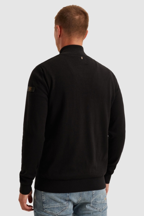 PME legend zwarte heren trui | Model achteraanzicht