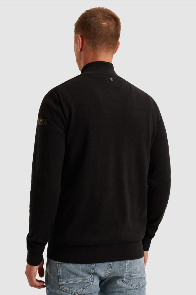 PME legend zwarte heren trui | Model achteraanzicht