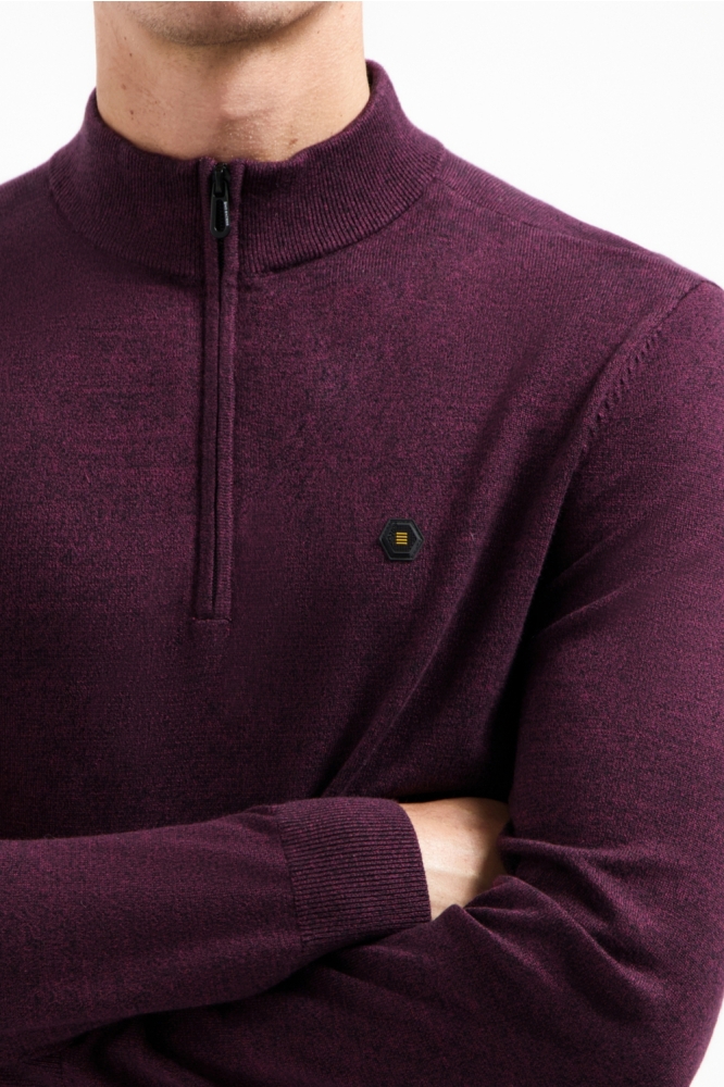 NO-EXCESS paarse heren trui | Kleurstaal