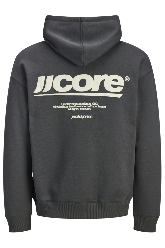 Jack & Jones grijze heren sweater | Achteraanzicht