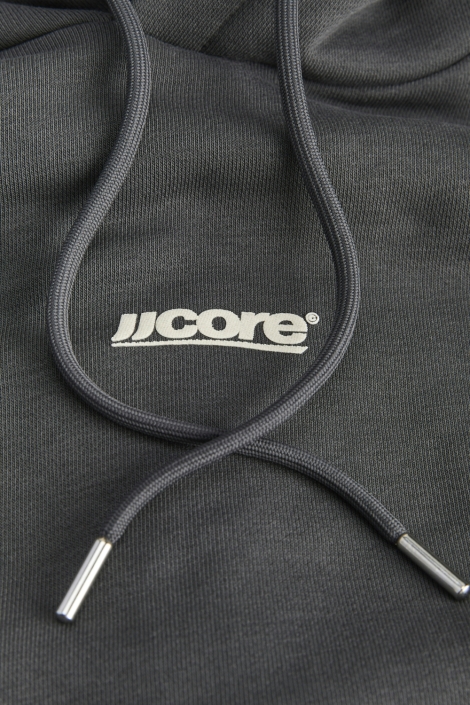 Jack & Jones grijze heren sweater | Close up