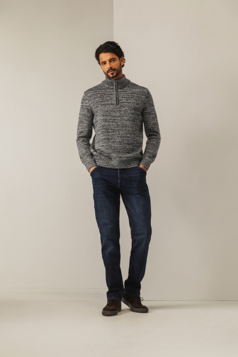 State of Art blauwe heren trui | Model