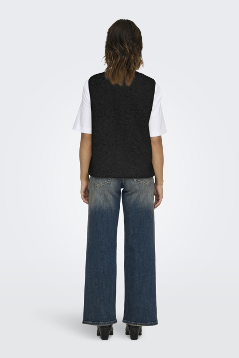 Only zwarte dames gilet | Model
