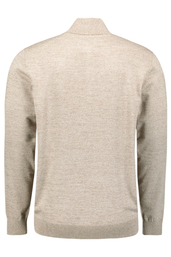 NO-EXCESS beige heren trui | Achteraanzicht