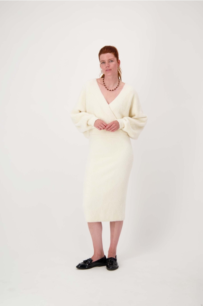 Zusss beige dames trui | Model