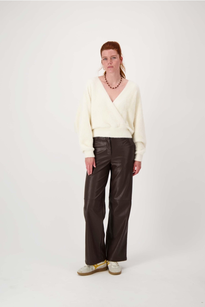 Zusss beige dames trui | Model