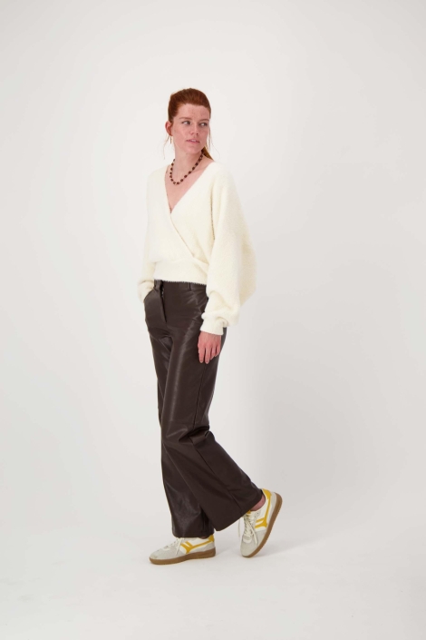 Zusss beige dames trui | Model