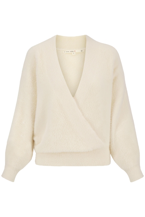 Zusss beige dames trui | Vooraanzicht