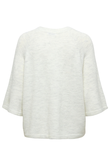 Jacqueline de Yong JDYELANORA 3/4 PULLOVER KNT NOOS 15370189 CLOUD DANCER/MELANGE