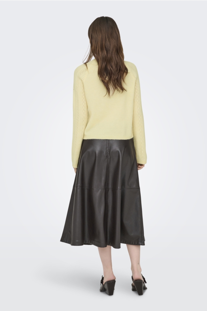 Jacqueline de Yong gele dames trui | Model