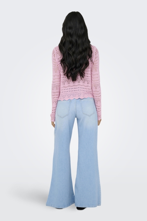 Jacqueline de Yong roze dames trui | 