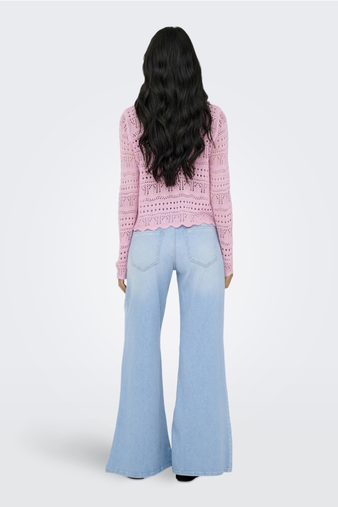 Jacqueline de Yong roze dames trui | 