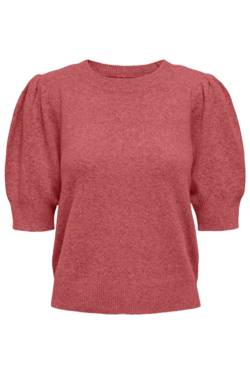 Only ONLRICA LIFE 2/4 PULLOVER KNT NOOS 15318551 Mineral Red/Melange