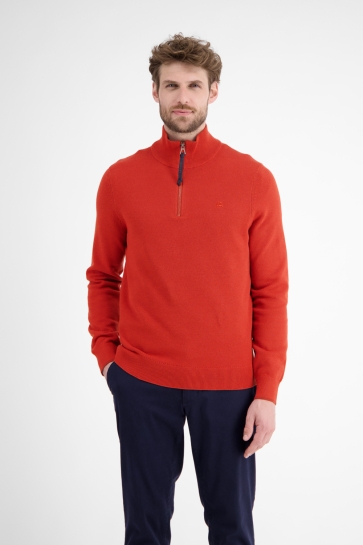 Lerros GEBREIDE TRUI IN LEVENDIGE LOOK 2585413 344 SCANDINAVIAN RED