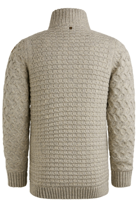 PME legend grijze heren vest | Achteraanzicht