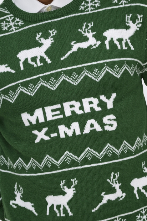 Only & Sons groene heren trui | Kleurstaal