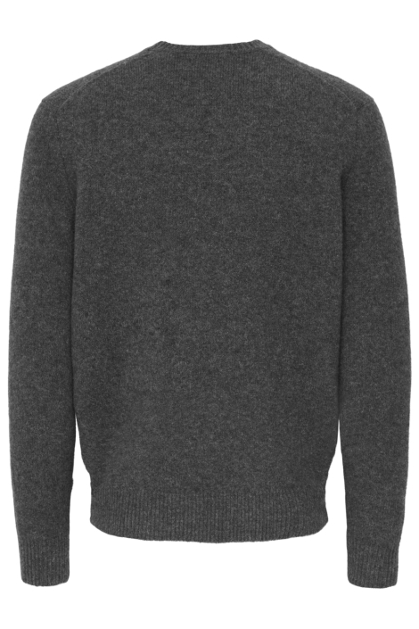 Only & Sons grijze heren trui | Achteraanzicht