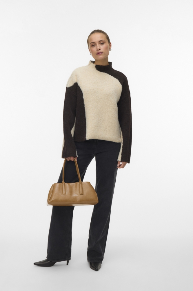 Vero Moda beige dames trui | Model