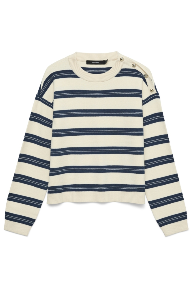 Vero Moda beige dames trui | Vooraanzicht