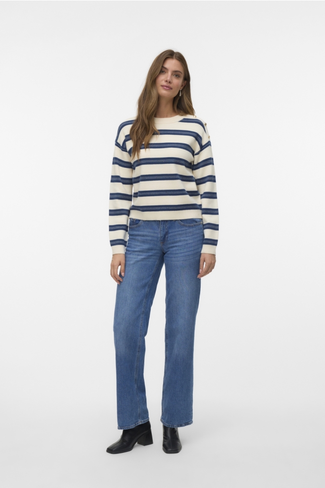 Vero Moda beige dames trui | Model