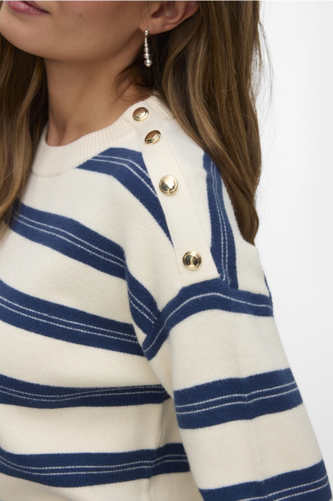 Vero Moda beige dames trui | Close up