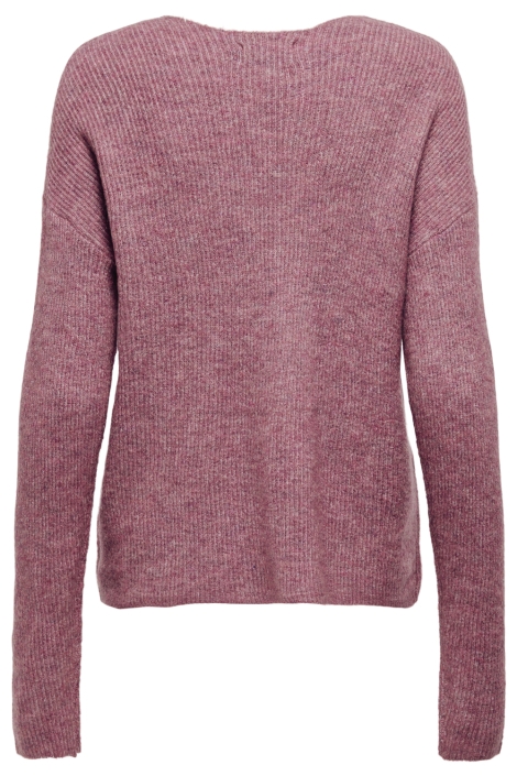 Only roze dames trui | Achteraanzicht