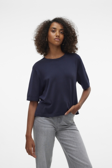 Vero Moda VMSILJE 2/4 O-NCK OVERSIZE PULL GA 10320460 Salute