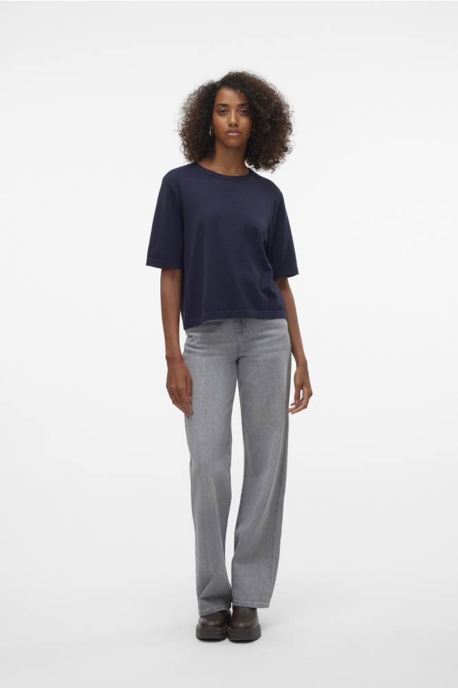 Vero Moda blauwe dames trui | Model