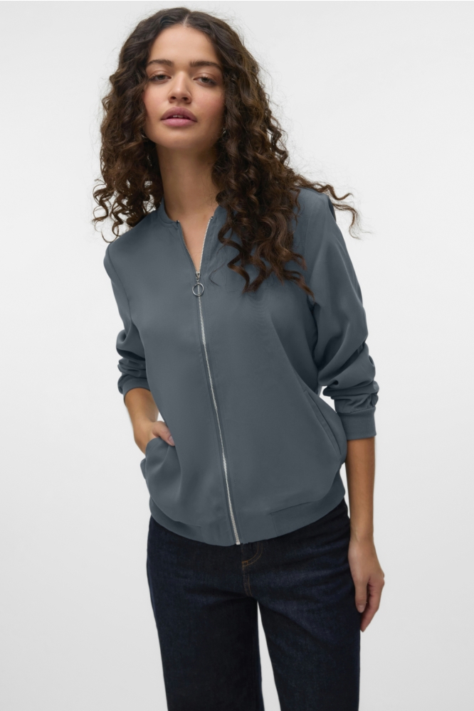 Vero Moda blauwe dames jas | Model