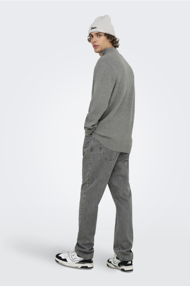 Only & Sons grijze heren trui | Model