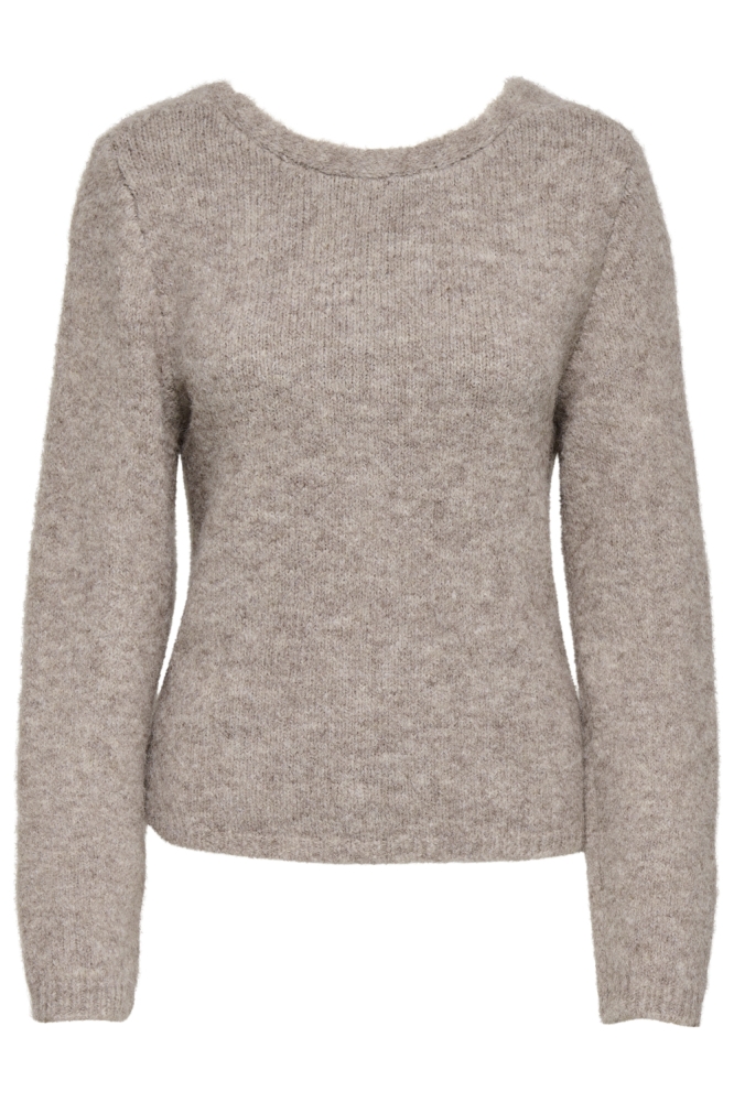 Only zand dames trui | Vooraanzicht