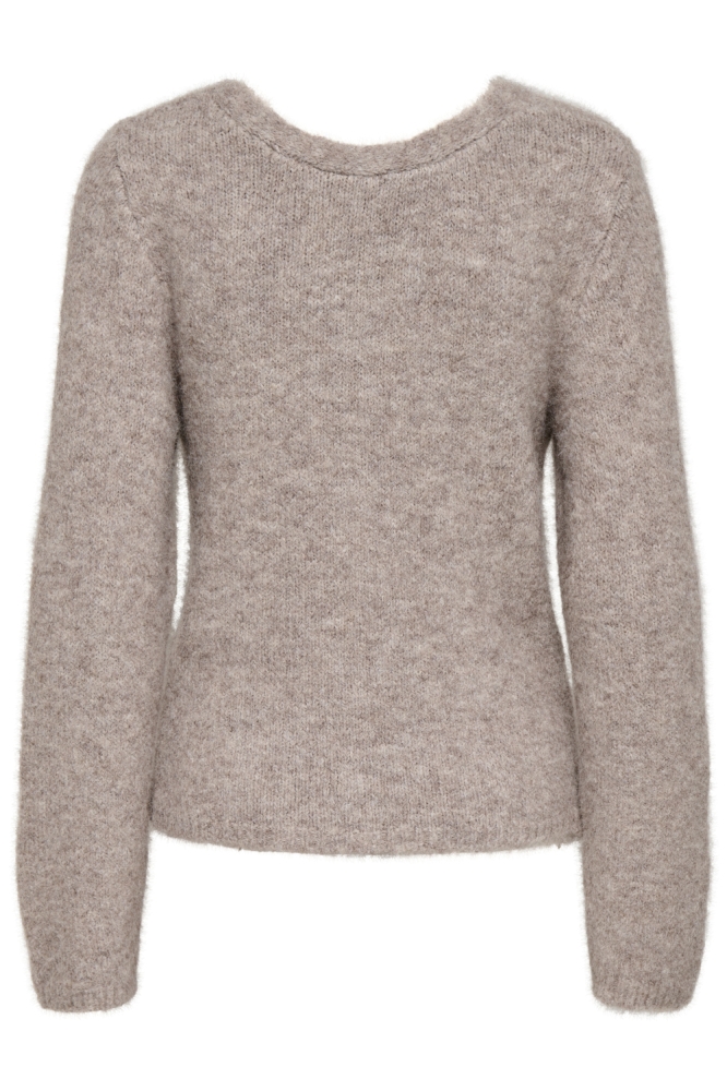 Only zand dames trui | Achteraanzicht