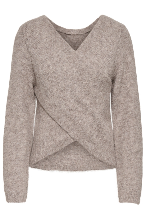 Only zand dames trui | Vooraanzicht