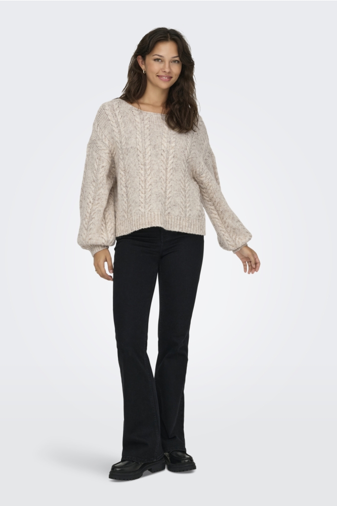 Only ecru dames trui | Model