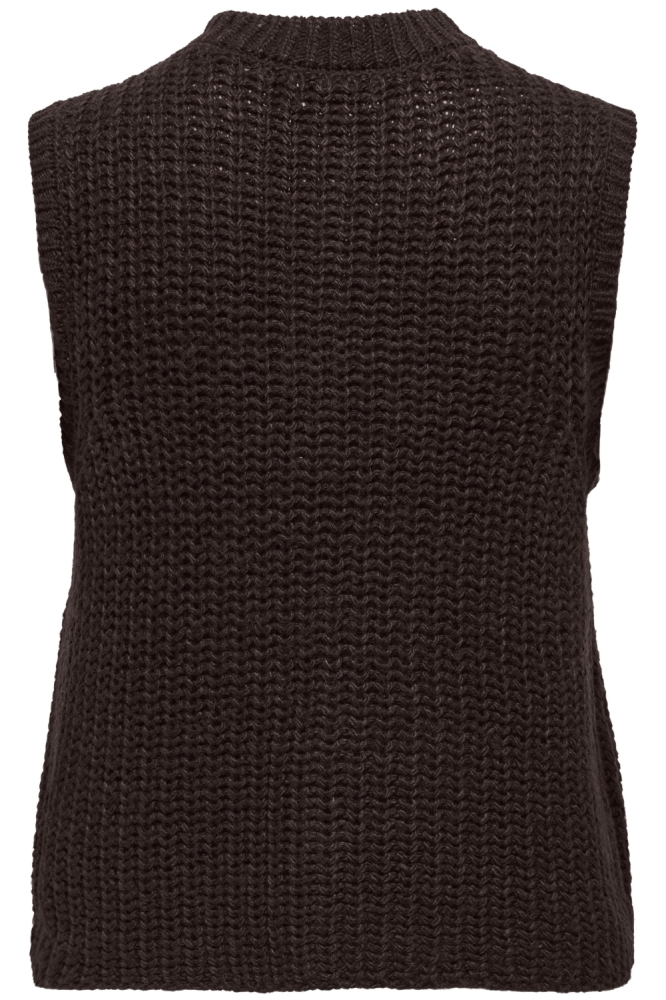 Jacqueline de Yong bruine dames gilet | 