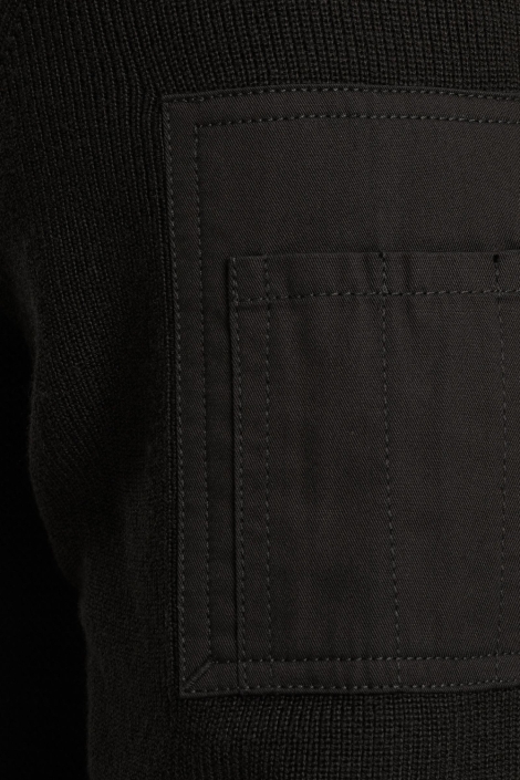 PME legend zwarte heren trui | Close up