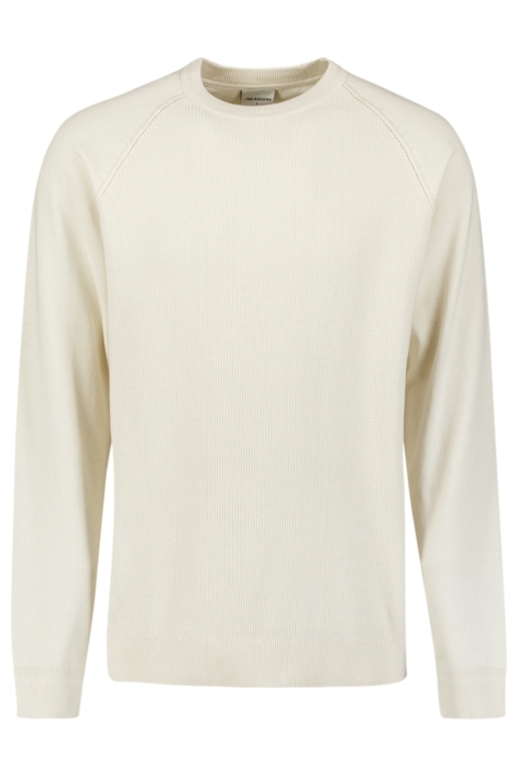 NO-EXCESS beige heren trui | Vooraanzicht