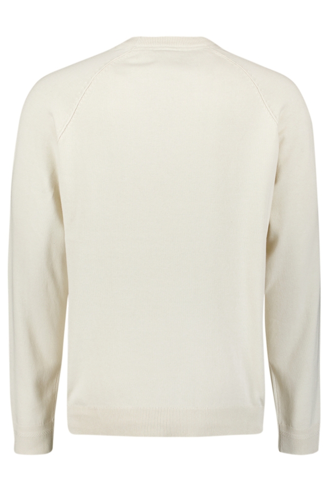 NO-EXCESS beige heren trui | Achteraanzicht