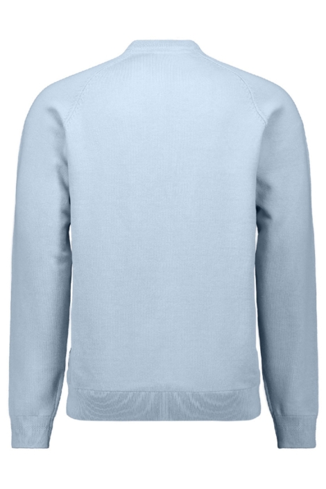 NO-EXCESS blauwe heren trui | Achteraanzicht