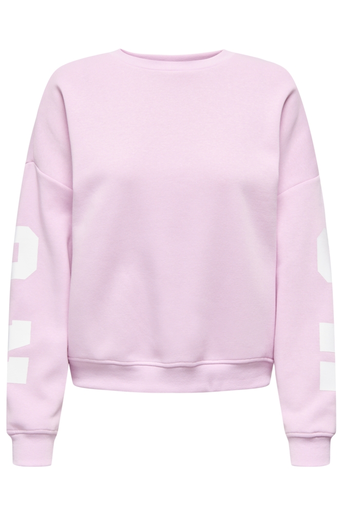 Only roze dames sweater | Vooraanzicht