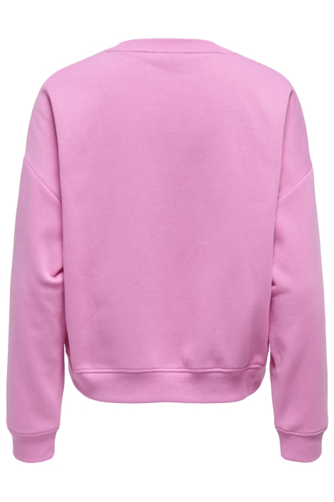 Only roze dames sweater | Achteraanzicht