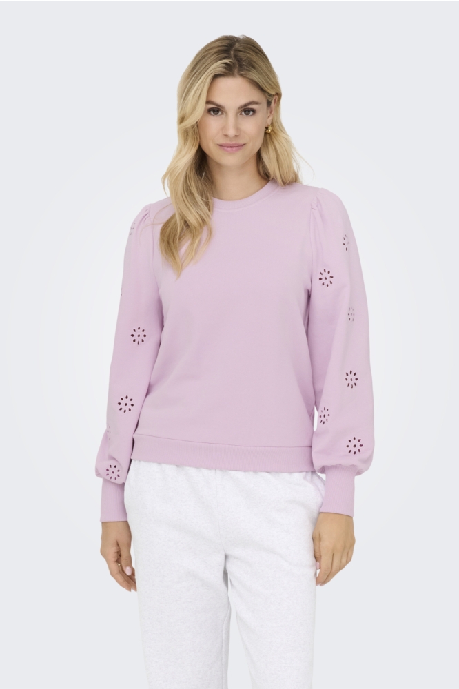 Only roze dames sweater | 